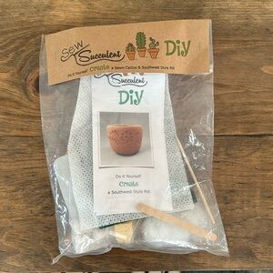 DIY fabric Cactus succulent